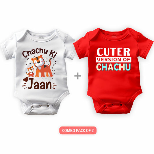 Chachu Ki Jaan Combo Pack Of 2 Rompers