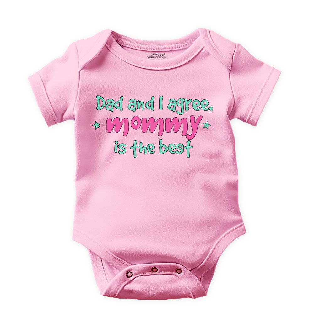 Mom and Dad Pack of 3 Rompers - Set A