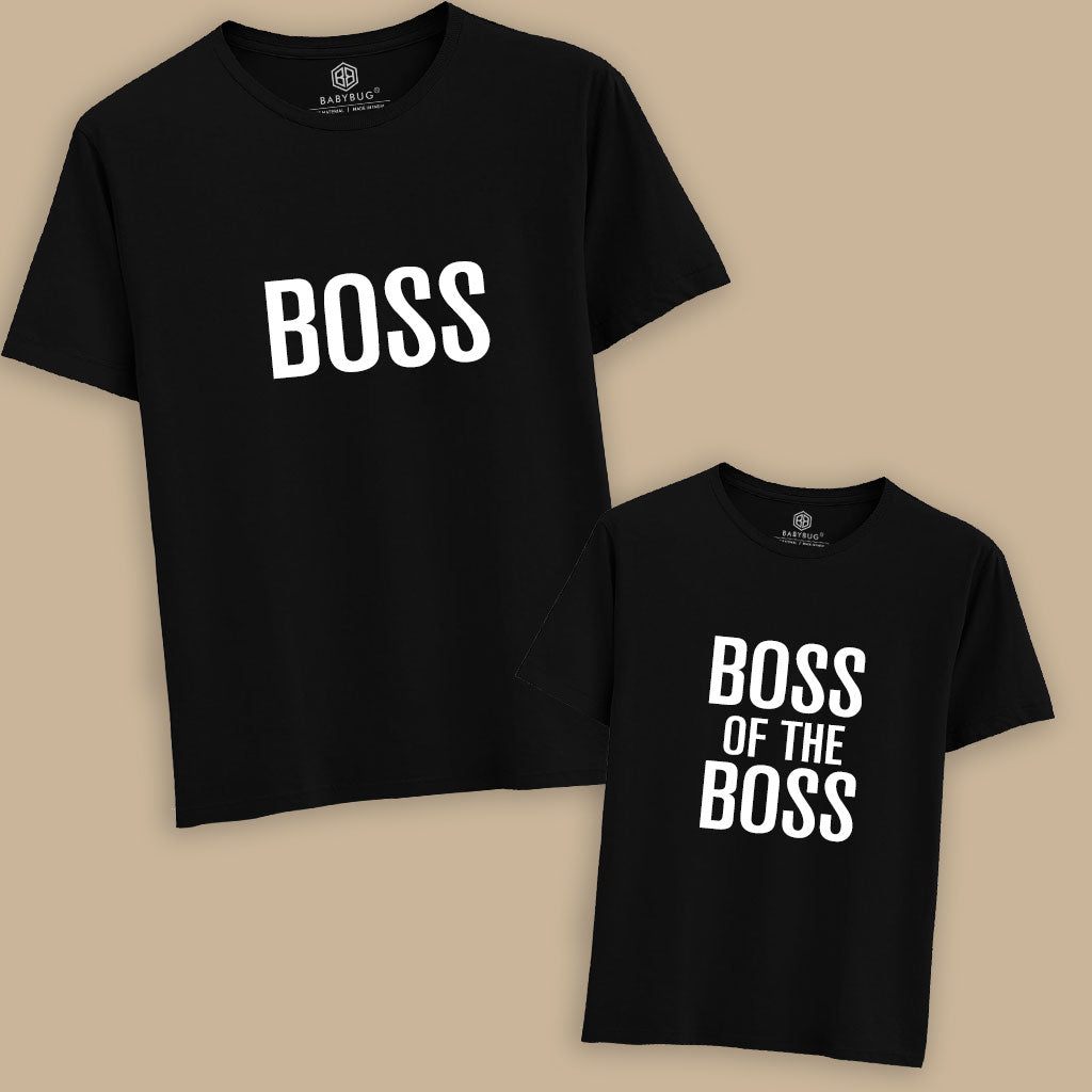 Boss & Boss of the Boss Matching T-shirts