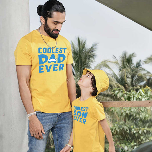 Coolest Dad & Son Matching T-shirts