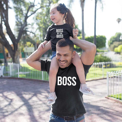 Boss & Boss of the Boss Matching T-shirts