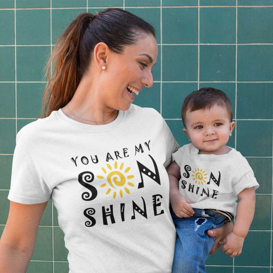 You Are My Sunshine Matching T-shirt Set