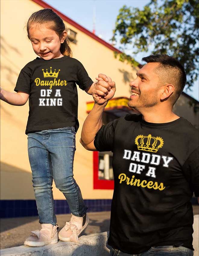 Father Daughter Matching T-shirt Set